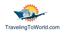 traveling to world logo