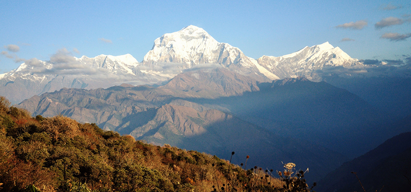 View from ghorepani poonhill