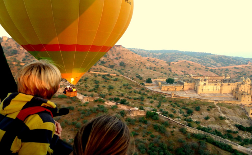 hot air baloon ride jaipur