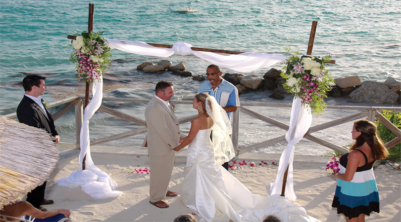 wedding in Bermuda