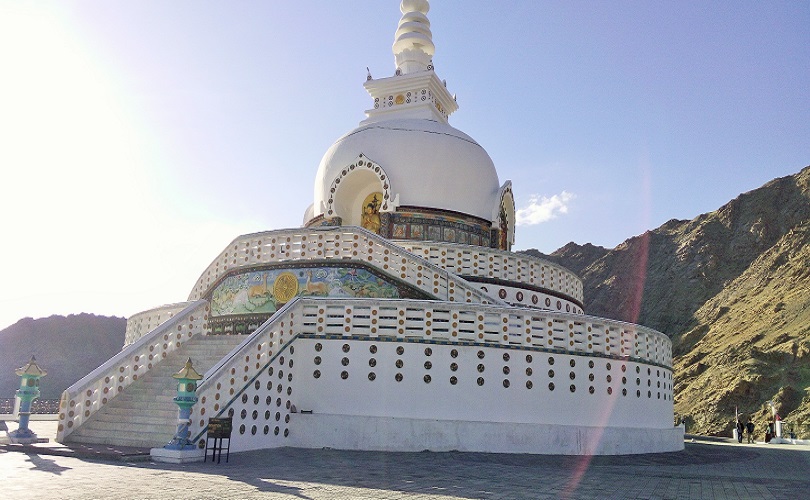 beautiful Shanti supa in Leh